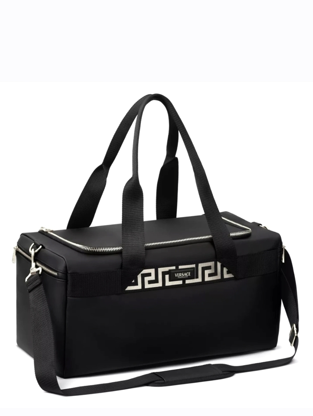 Versace Black Duffel Bag